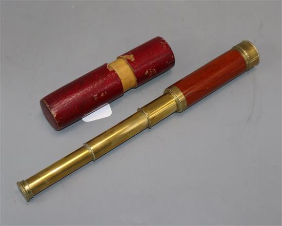 A four draw telescope